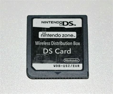 nintendo zone wireless distribution box ds card rom|Nintendo Zone Wireless Distribution Box DS Card .